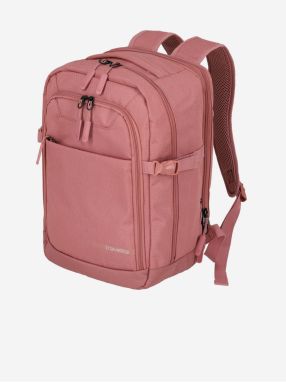 Ružový dámsky batoh Travelite Kick Off Cabin Backpack Rosé