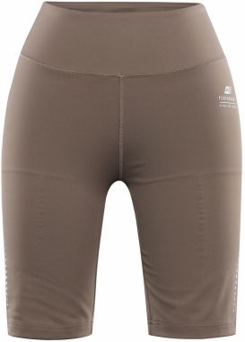 Dámske krátke legíny ALPINE PRE GARELA walnut