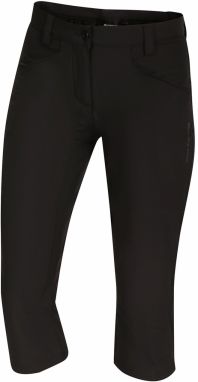 Dámske softshellové capri ALPINE PRO WEDERA black
