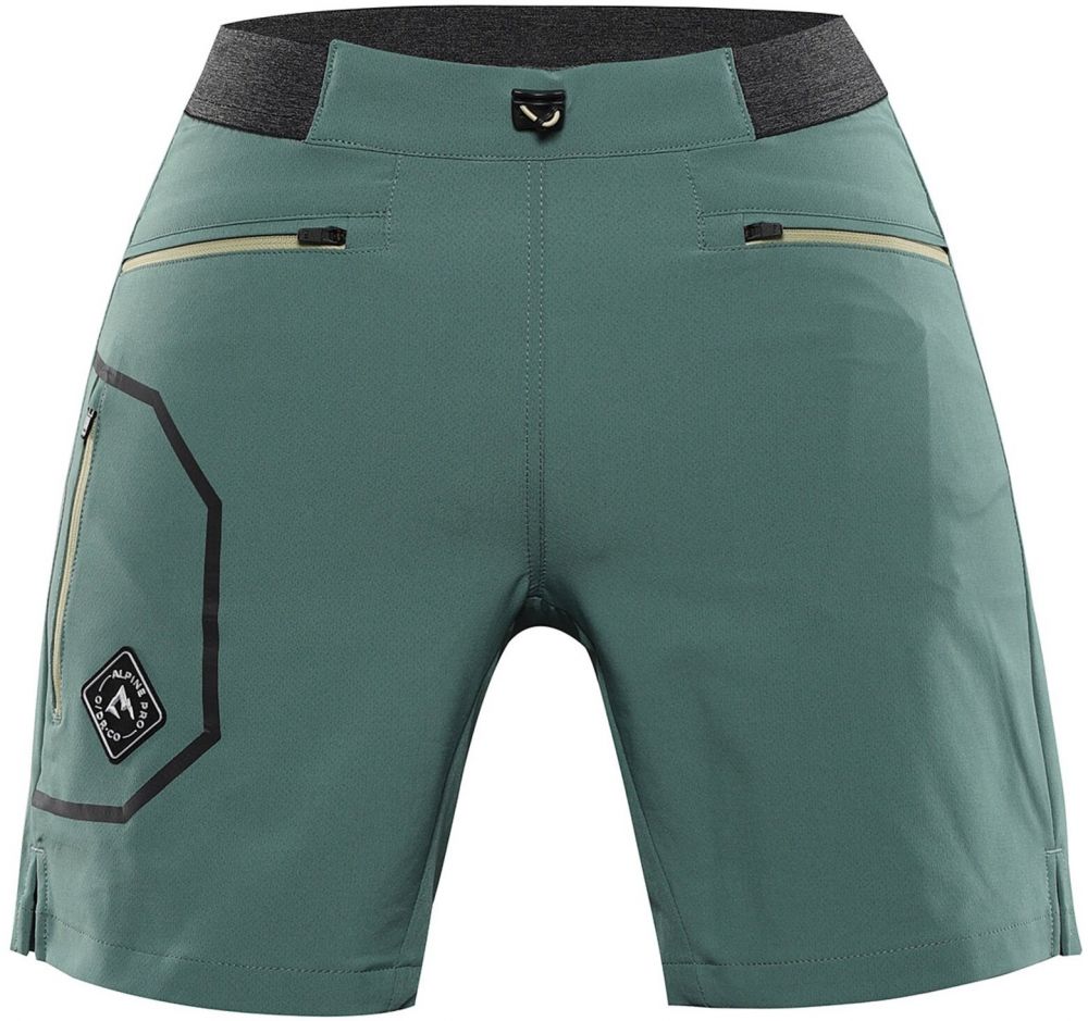 Dámske outdoorové kraťasy ALPINE PRE ZAMBA myrtle
