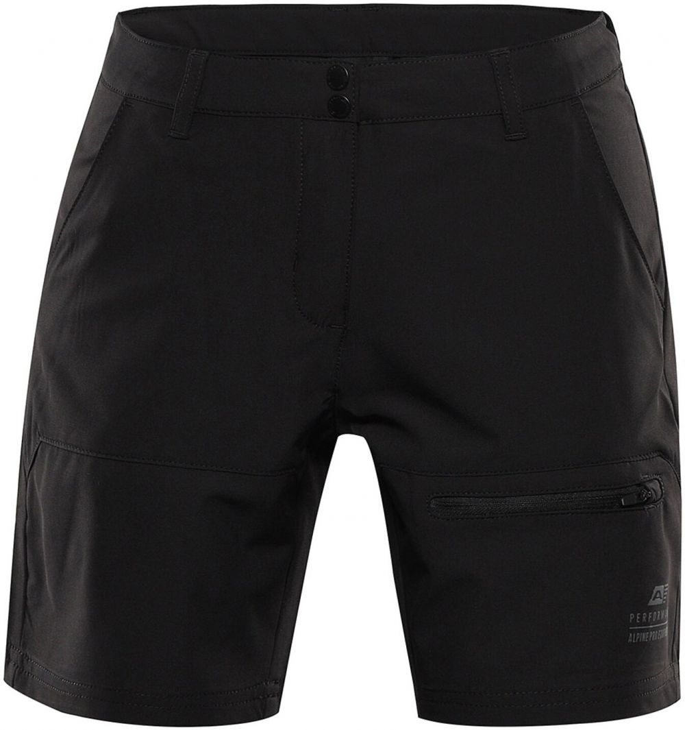 Dámske softshellové kraťasy ALPINE PRE BAKA black