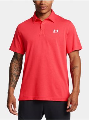 Polokošele pre mužov Under Armour - červená