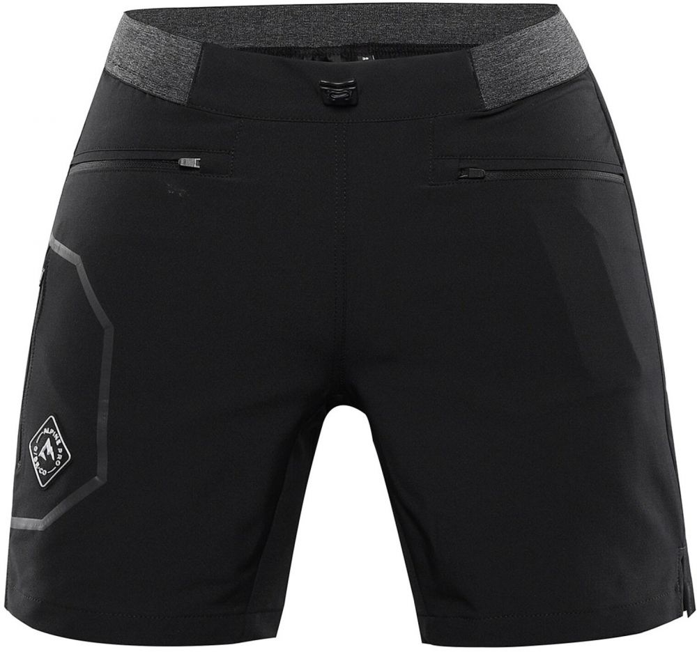 Dámske outdoorové kraťasy ALPINE PRE ZAMBA black