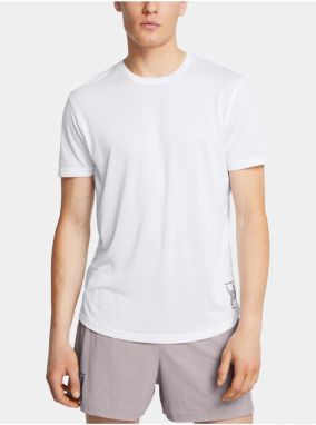 Tričká s krátkym rukávom pre mužov Under Armour - biela