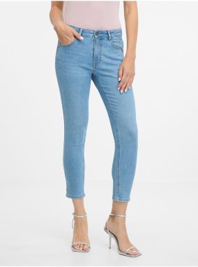 Svetlomodré dámske skinny fit džínsy ORSAY