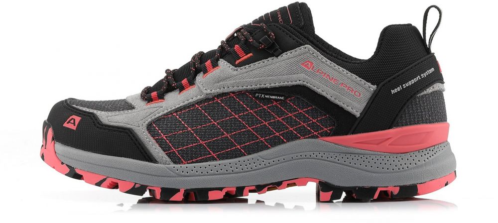Sivá outdoorová obuv s membránou PTX Alpine Pro Lopre