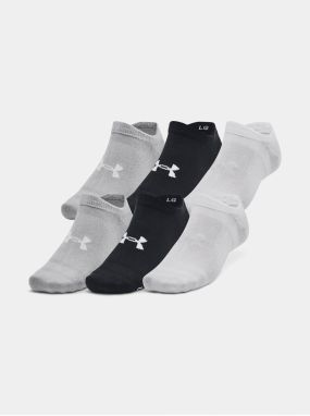 Unisexové ponožky Under Armour UA Essential No Show 6pk