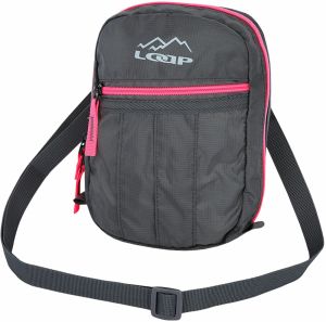 Unisex dokladovka LOAP OLLA Sivá/Ružová