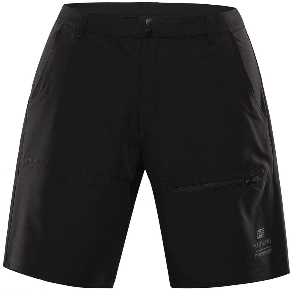 Pánske softshellové kraťasy ALPINE PRE BAK black