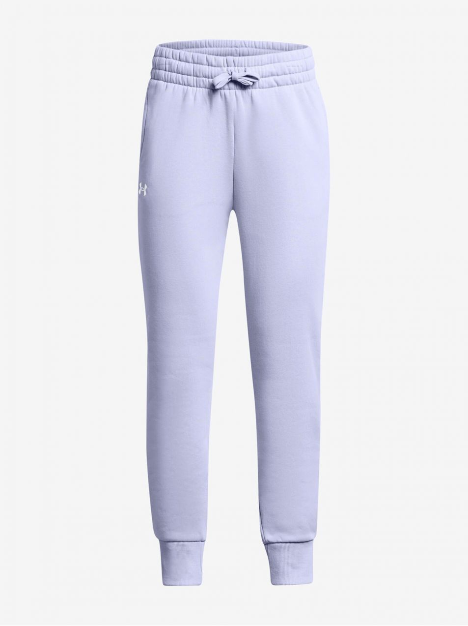 Svetlofialové dievčenské tepláky Under Armour UA Rival Fleece Joggers