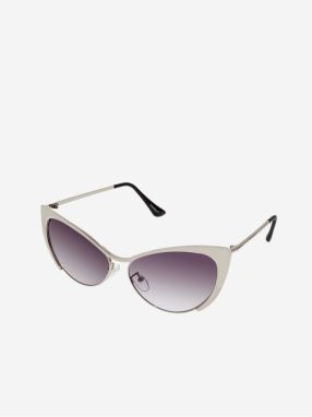 OEM Dámske slnečné okuliare cat-eye Alien strieborná