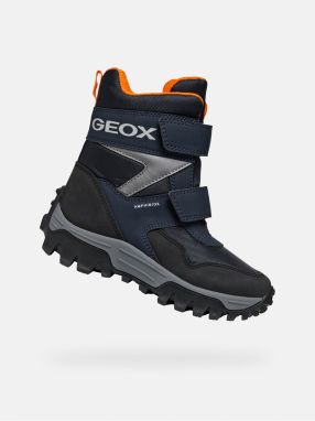 Tmavomodrá chlapčenská zimná obuv Geox Himalaya B ABX