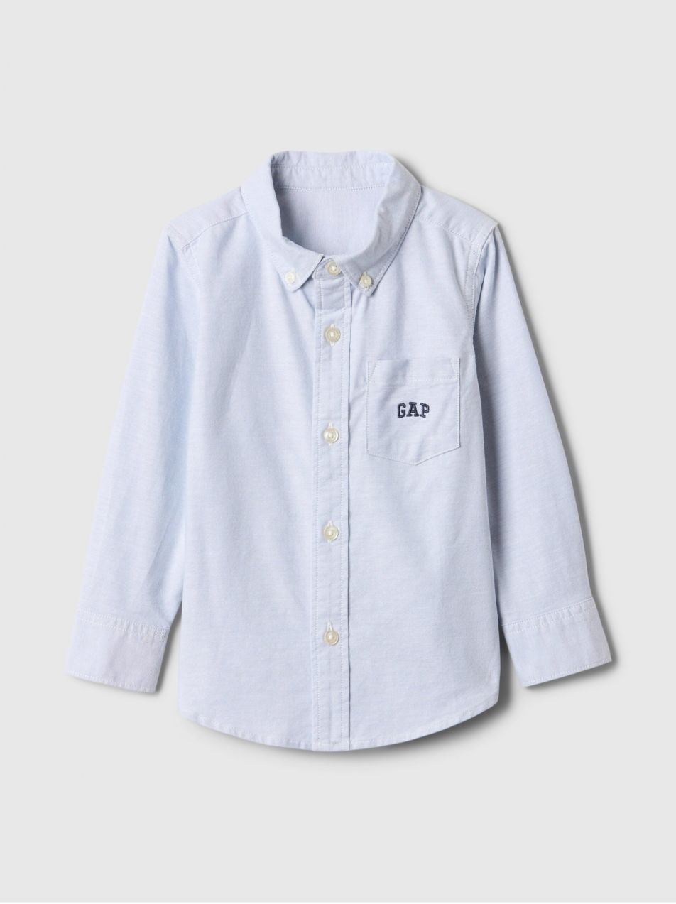 Baby košeľa s logom Oxford GAP