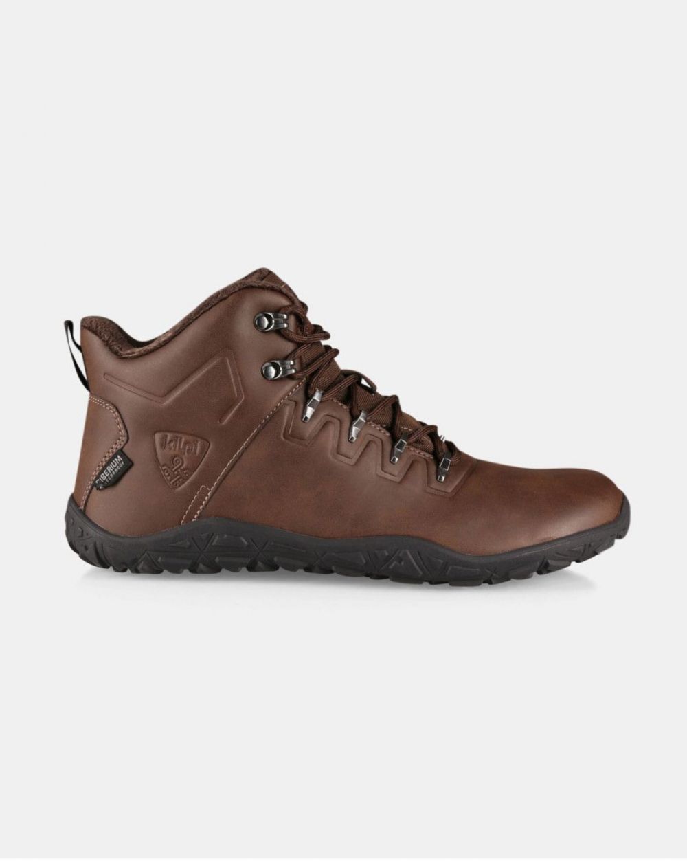 Barefoot outdoorová obuv Kilpi BARE HIGH WP-U Hnedá