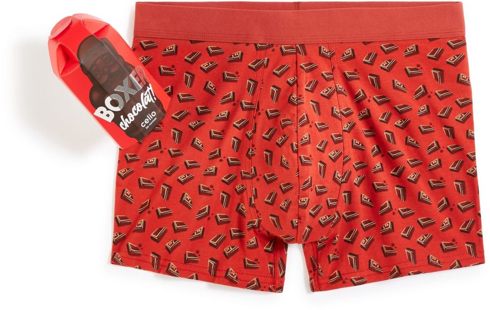 Darčekové balenie boxeriek Čokoláda Celio