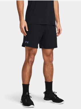 Čierne pánske športové kraťasy Under Armour UA Vanish Woven 6in Shorts-BLK