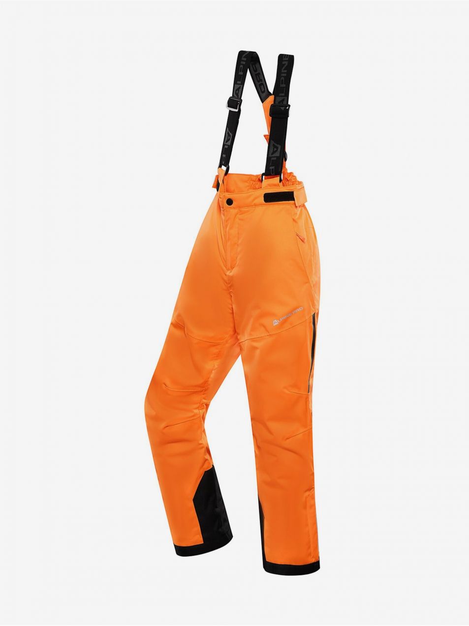 Oranžové detské lyžiarske nohavice s membránou ptx ALPINE PRE Osago