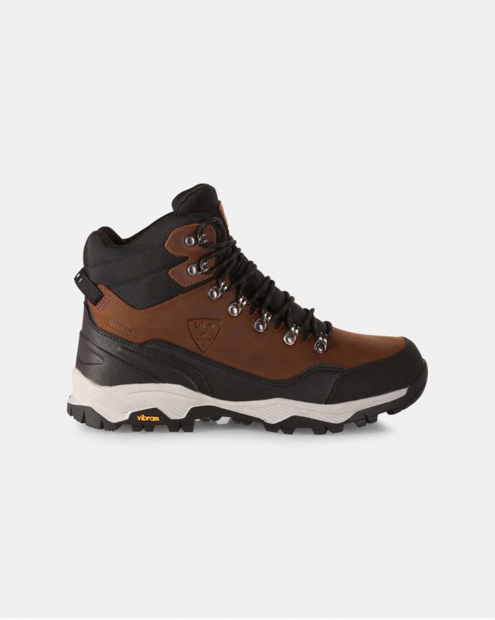 Outdoorová vysoká obuv Kilpi TRACKER HIGH WP-U Hnedá