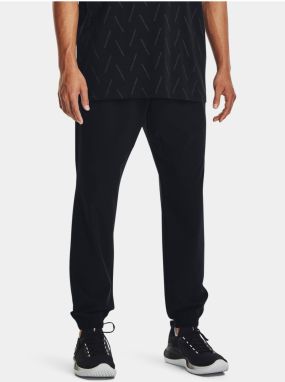Čierne športové tepláky Under Armour UA Stretch Woven Joggers