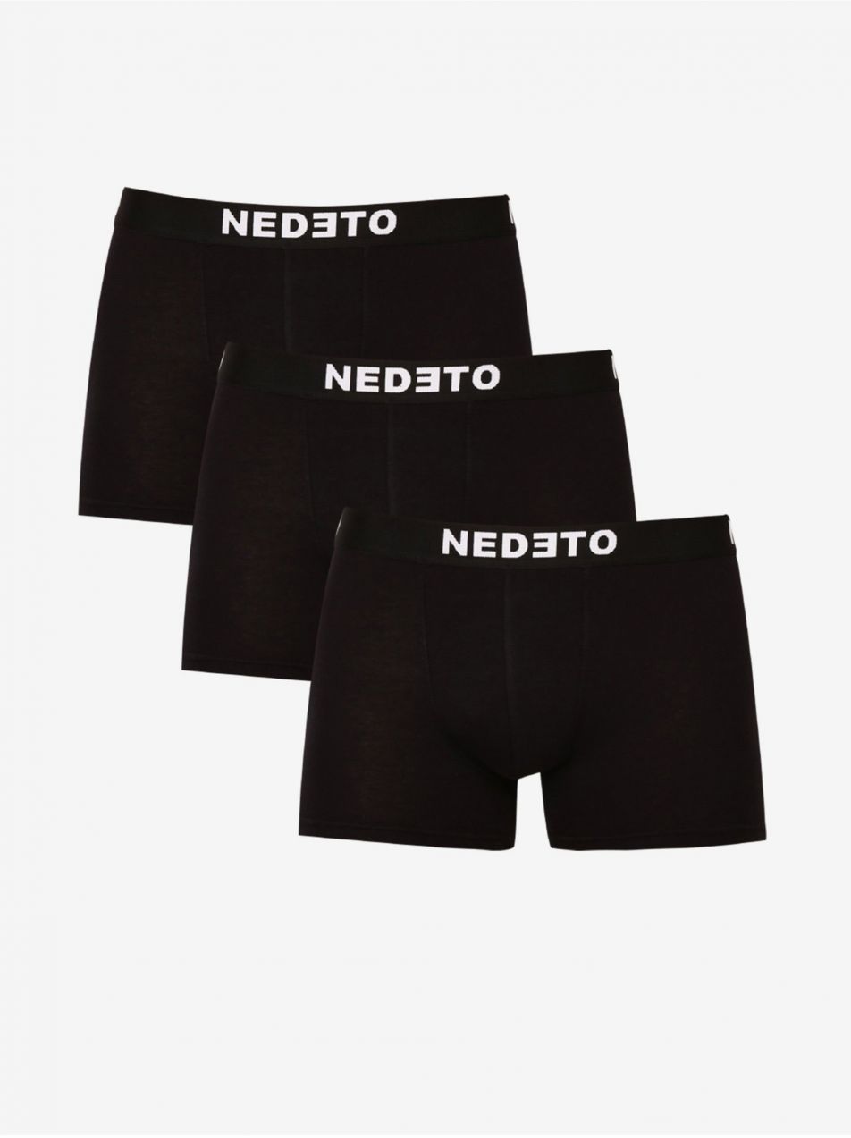 Boxerky pre mužov Nedeto  - čierna