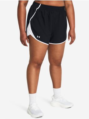 Čierne dámske športové kraťasy Under Armour UA Fly By 3'' Shorts&
