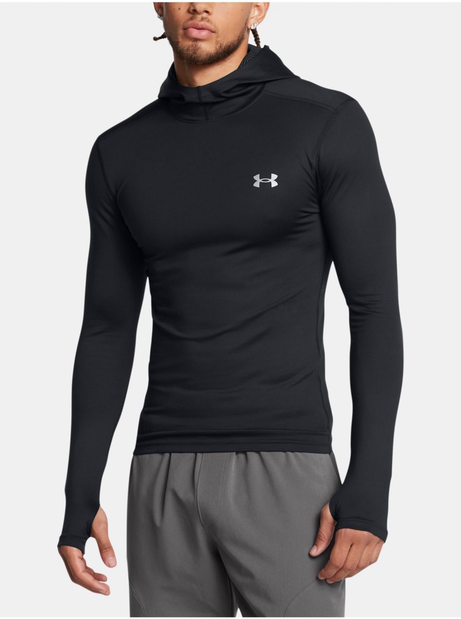 Tričká s dlhým rukávom pre mužov Under Armour - čierna