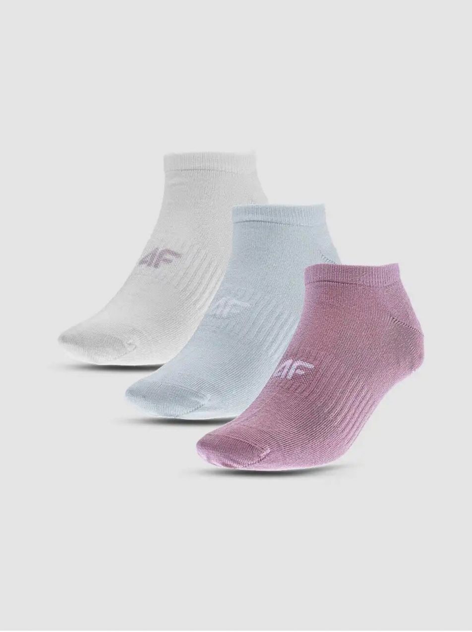 Dámske členkové ponožky 4F 3-pack