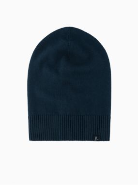 Pánska zimná čiapka z bavlneného úpletu Ombre Clothing
