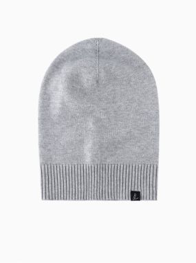 Pánska zimná čiapka z bavlneného úpletu Ombre Clothing