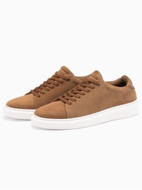 Klasické pánske tenisky z mäkkého semišu Ombre Clothing