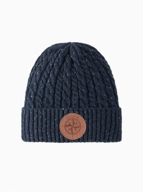 Pánska čiapka s guľatou nášivkou Ombre Clothing