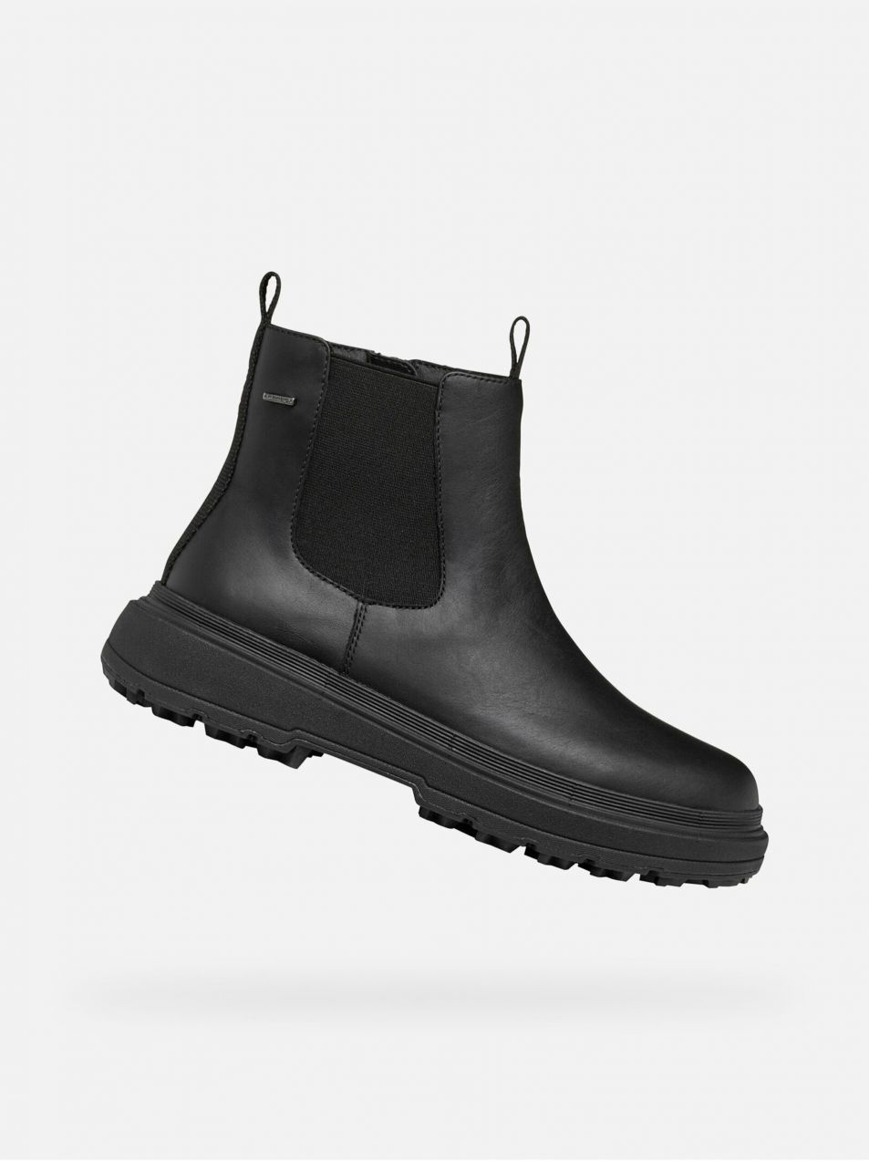 Čierna dámska členková obuv Geox Lamidie + Grip ABX