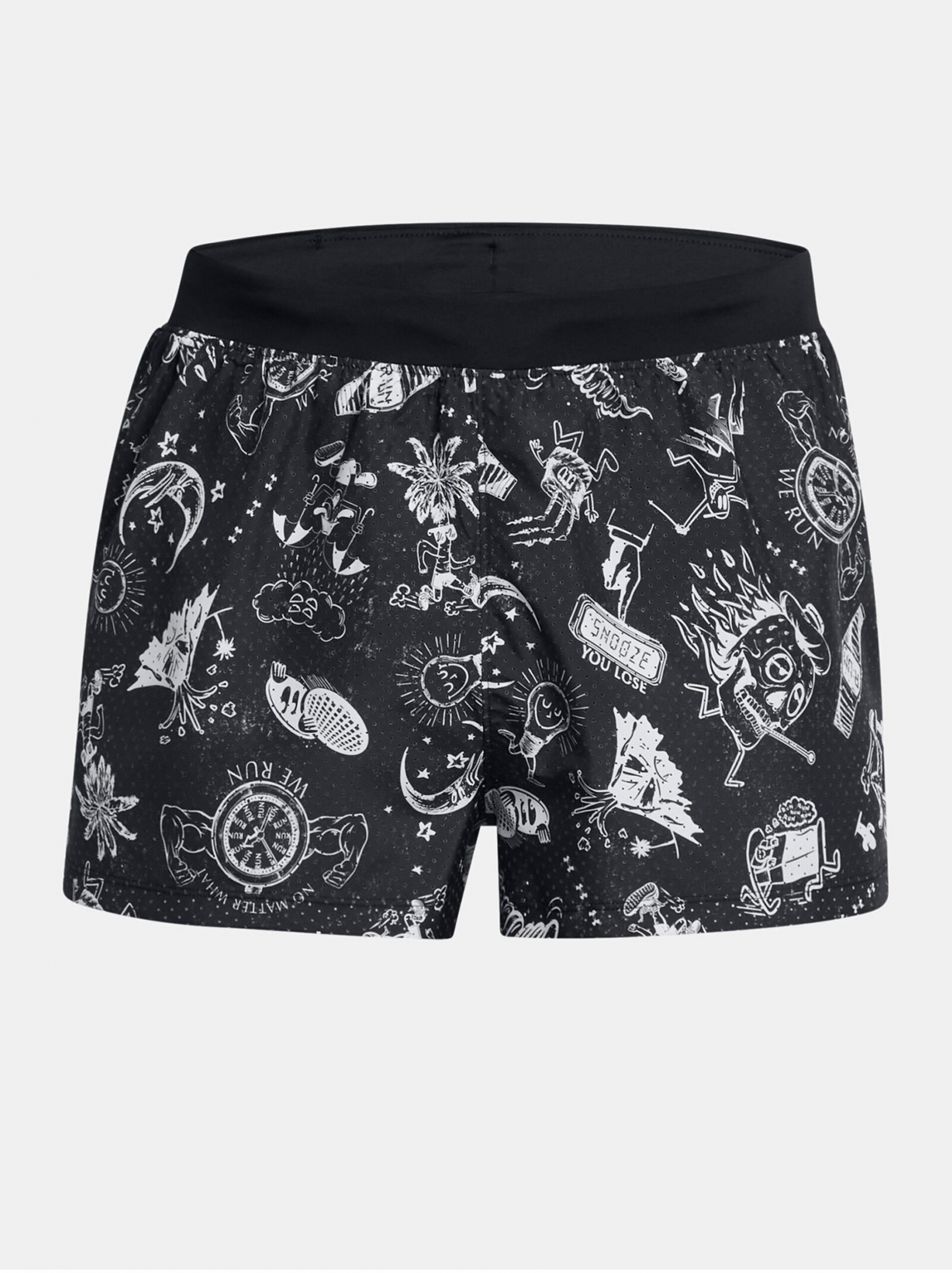 Čierne pánske kraťasy Under Armour UA We Run 2''