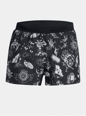 Čierne pánske kraťasy Under Armour UA We Run 2''