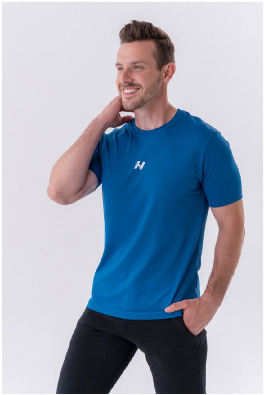 Klasické tričko „Reset“ 327 Blue Nebbia