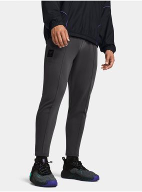 Tmavosivé športové nohavice Under Armour Pjt Rock Terry Gym Pnt Q4