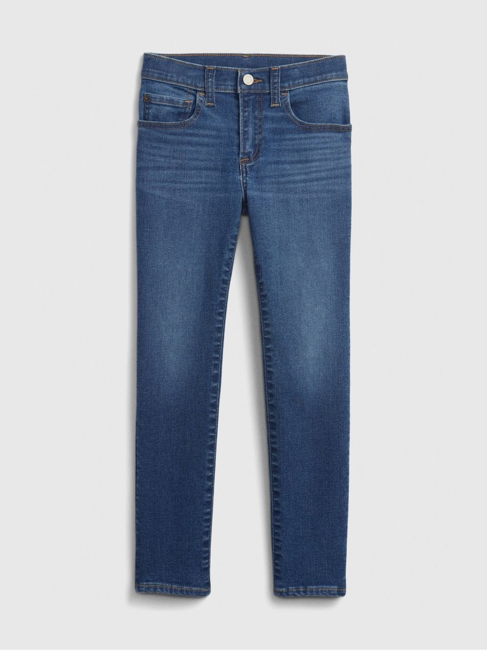 Tmavomodré chlapčenské skinny fit džínsy GAP