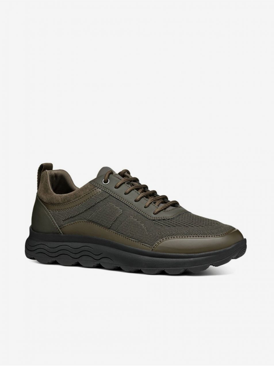 Kaki pánske tenisky Geox Spherica