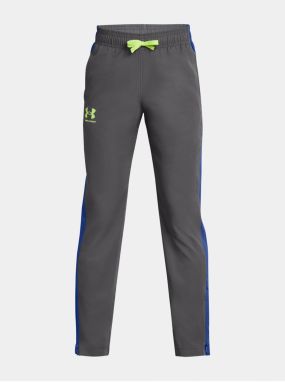 Chlapčenské športové nohavice Under Armour UA Sportstyle Woven Pants-GRY