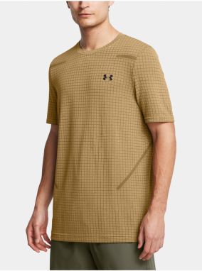 Tričká s krátkym rukávom pre mužov Under Armour - hnedá