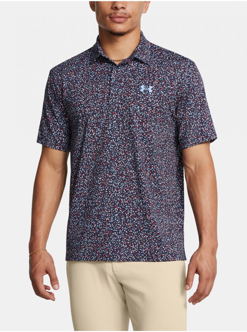 Polokošele pre mužov Under Armour - modrá