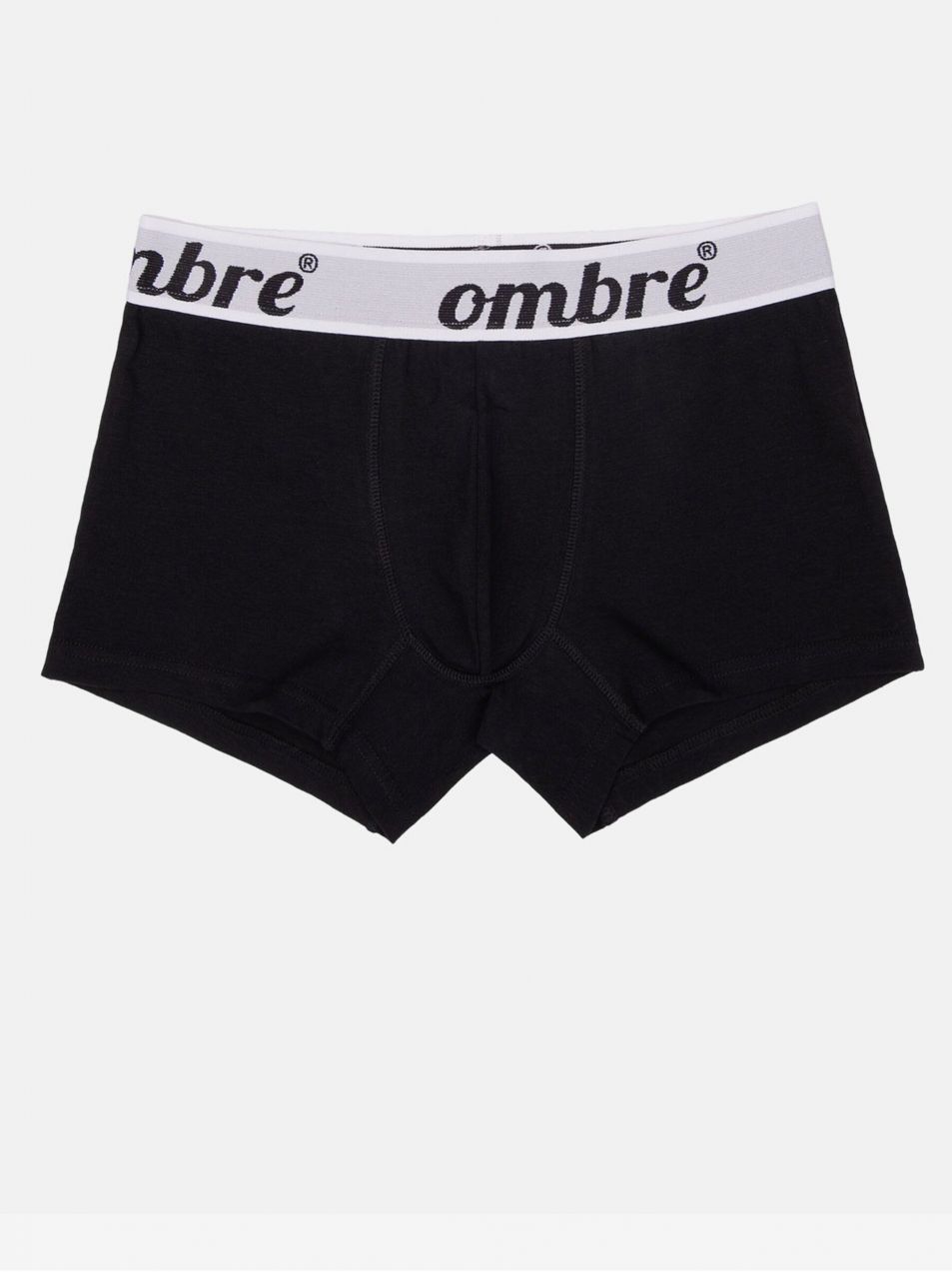 Čierne pánske boxerky Ombre Clothing