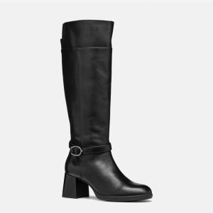 Čierne dámske čižmy Geox Walk Pleasure 55