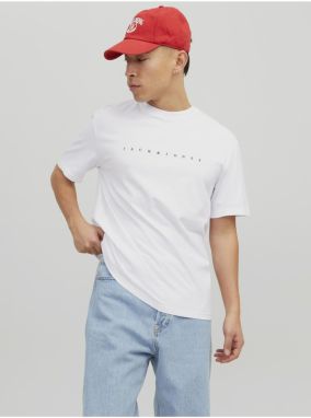 Biele pánske tričko Jack & Jones Star