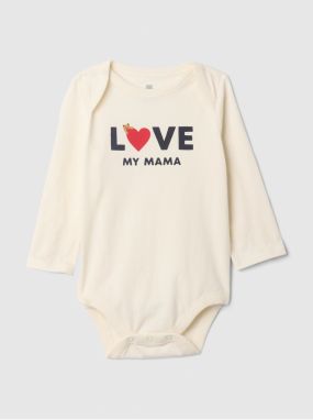 Baby body z organickej bavlny GAP