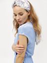 Svetlomodré asymetrické šaty VERO MODA Gloria galéria