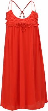 Červené šaty VERO MODA Fiona