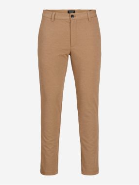 Hnedé pánske nohavice Jack & Jones Marco