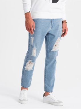 Pánske tapered džínsy Ombre Clothing