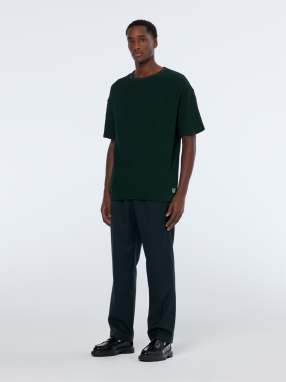 Tmavozelené pánske tričko Scotch & Soda